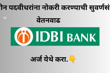 IDBI Bank Recruitment 2024